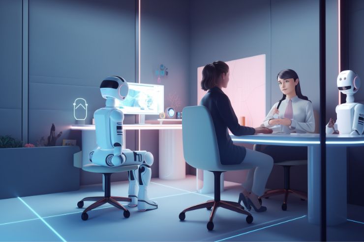 Integrating AI and Human Expertise in Remote Front Desk Services